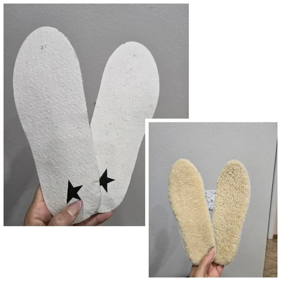 Golden Goose Leather & Shearling Trim Sneakers - Picture 9 of 17